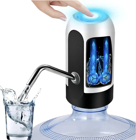 Dispensador Automático de Agua Recargable por USB | Compatible con todos los botellones