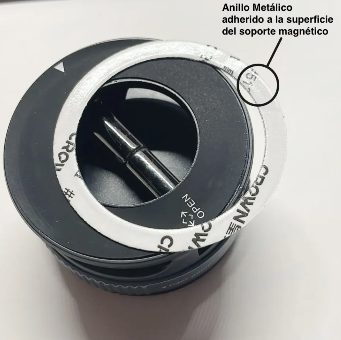 Soporte Magnético De Succión Al Vacío C-02, K-007, X68, K10a Negro y blaco