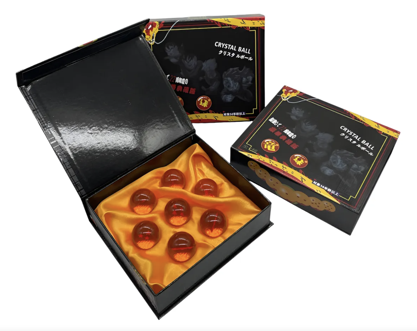 Esferas del Dragón – Set Coleccionable 7 Piezas con Caja Exhibidora