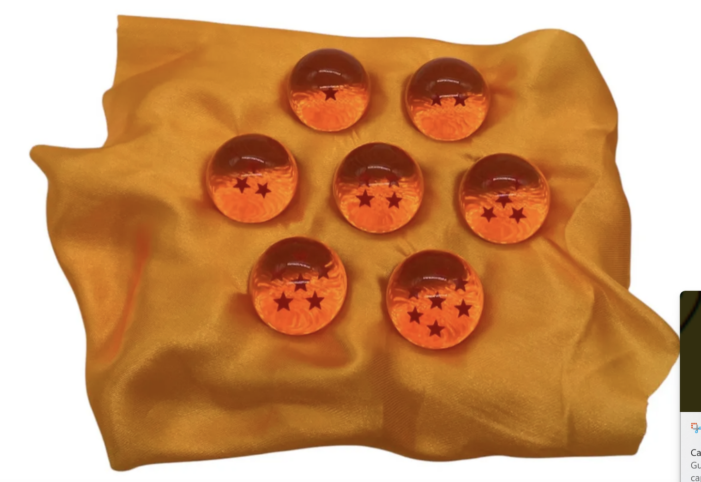 Esferas del Dragón – Set Coleccionable 7 Piezas con Caja Exhibidora