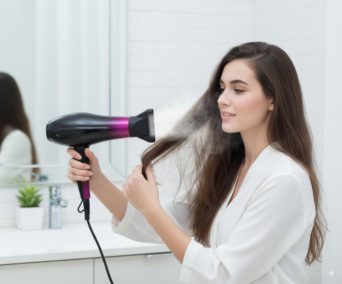 Secador de Cabello Profesional SONAR SN-6602 | 4000W Tourmaline Ionic | 3 Niveles de Calor + Cool Shot