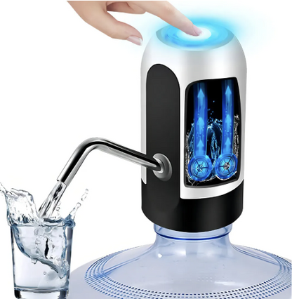 Dispensador Automático de Agua Recargable por USB | Compatible con todos los botellones