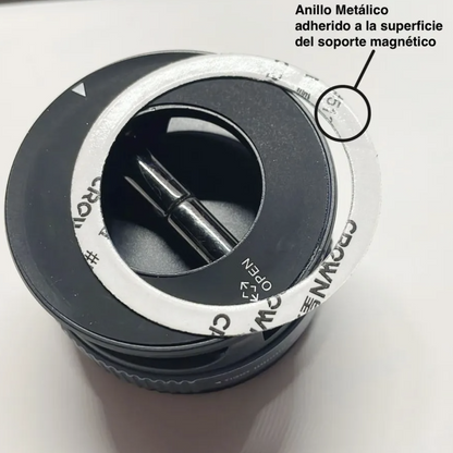 Soporte Magnético De Succión Al Vacío C-02, K-007, X68, K10a Negro y blaco