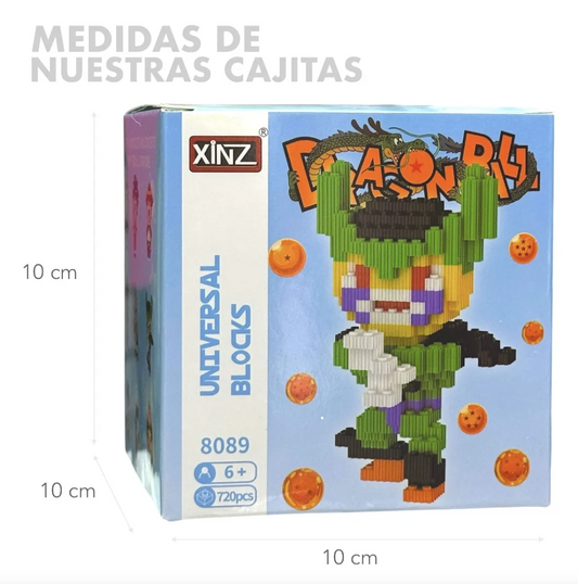 Bloques de Construcción XINZ – Figuras 3D Coleccionables (Universal Blocks)