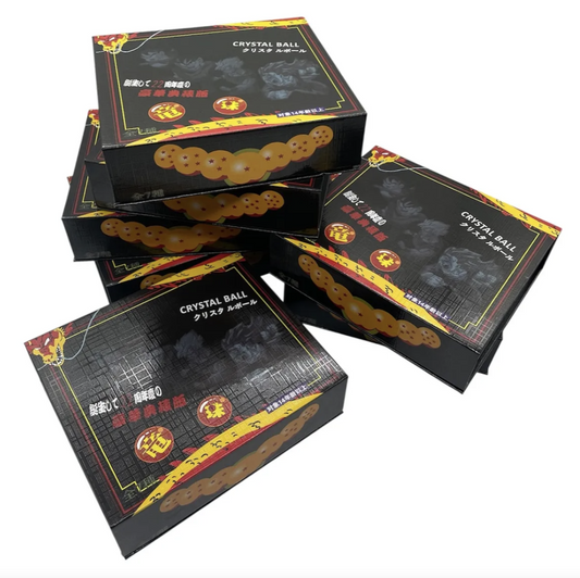 Esferas del Dragón – Set Coleccionable 7 Piezas con Caja Exhibidora