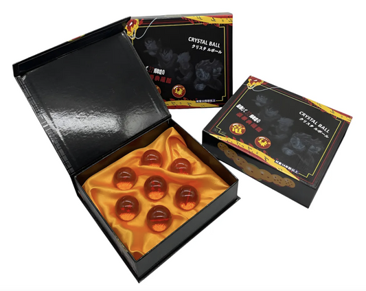Esferas del Dragón – Set Coleccionable 7 Piezas con Caja Exhibidora