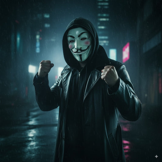 Máscara Anonymous Guy Fawkes – Disfraz, Carnaval y Halloween