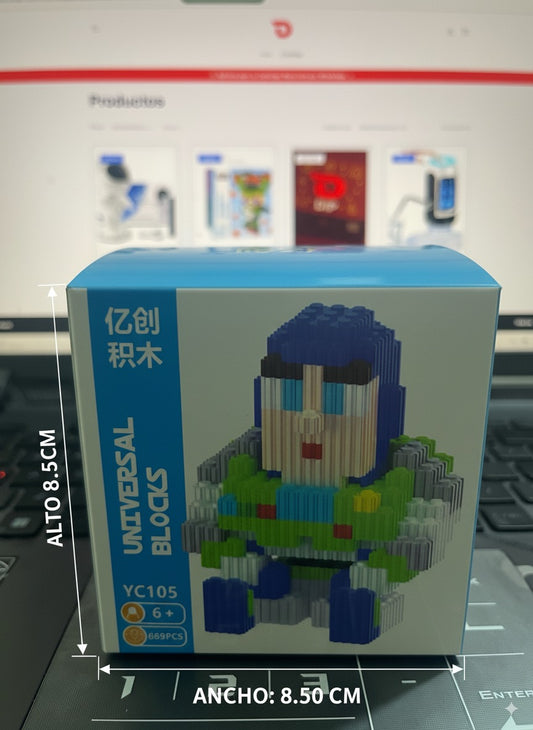 Bloques de Construcción Universal Blocks – Figuras 3D Coleccionables