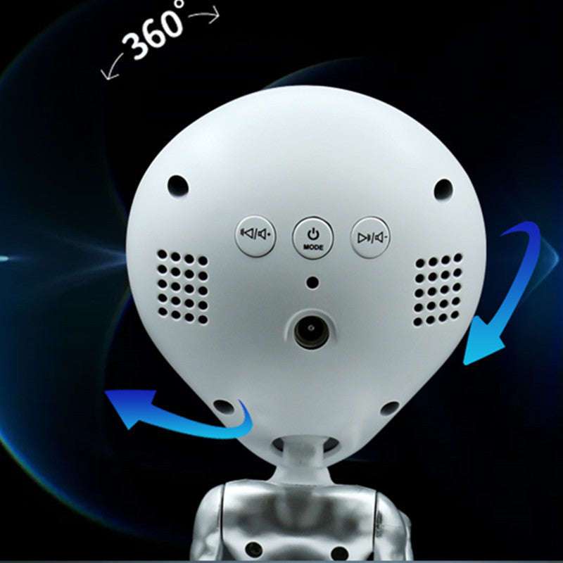 Proyector Estrella Galáctico Alien | Luz Nocturna LED con Control Remoto y Rotación 360°
