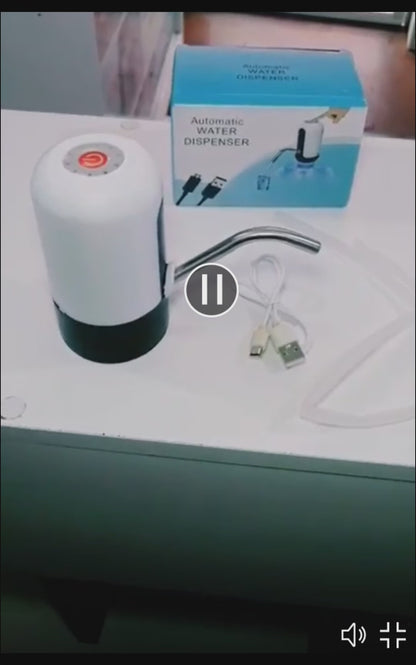 Dispensador Automático de Agua Recargable por USB | Compatible con todos los botellones