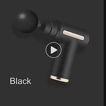 Pistola de Masaje Profesional | Massage Gun 25W con 4 Cabezas Intercambiables, Batería Recargable USB-C y Diseño Antiruido